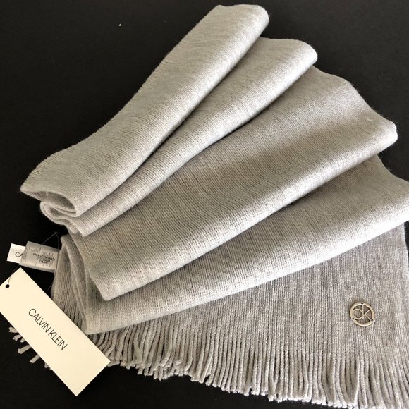 Calvin Klein Accessories - CALVIN KLEIN Scarf with 1 1/2" Fringe NWT